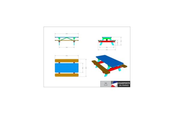 Table - 90x224