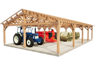 Hangars et bâtiments