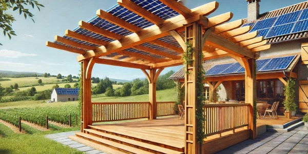 Charpente de France intègre le photovoltaïque : une nouvelle dimension pour vos structures bois